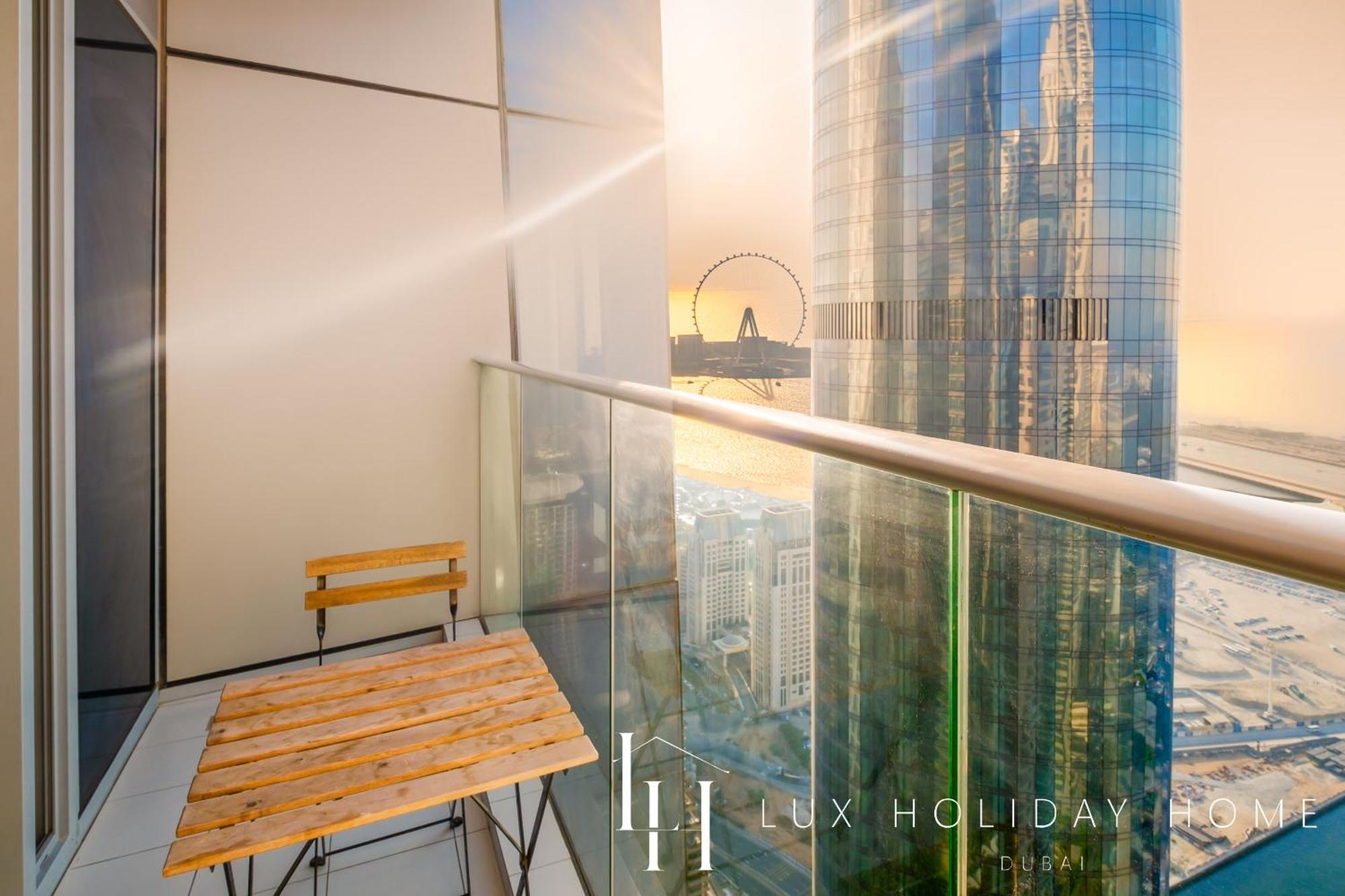 Lux - Lavish Suite With Full Palm Jumeirah View 1 ドバイ エクステリア 写真