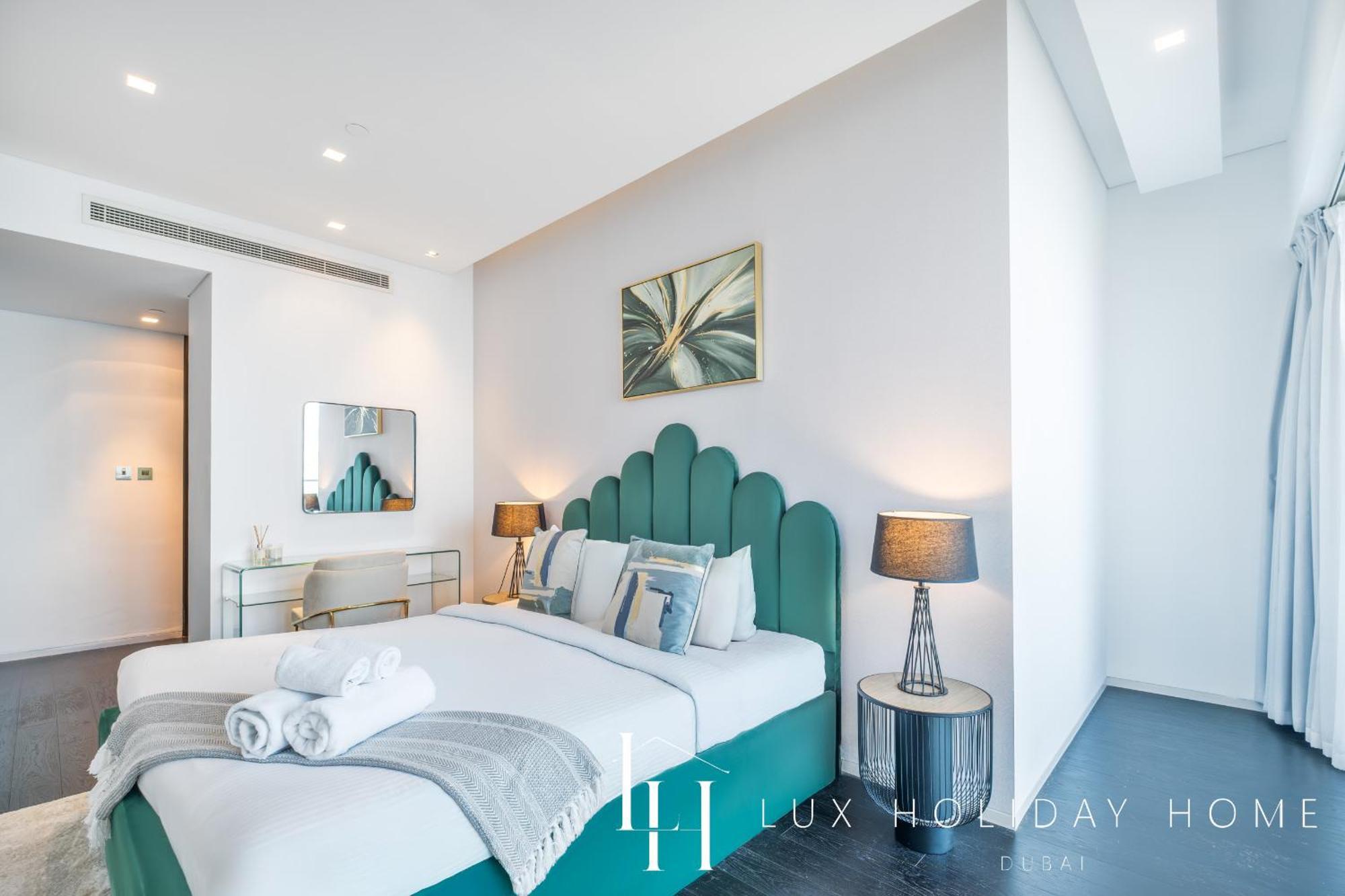 Lux - Lavish Suite With Full Palm Jumeirah View 1 ドバイ エクステリア 写真