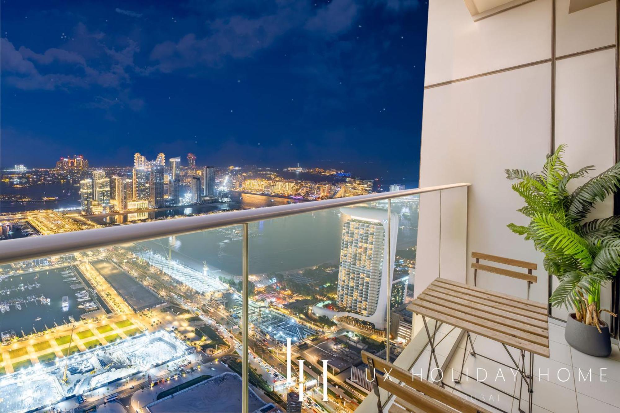 Lux - Lavish Suite With Full Palm Jumeirah View 1 ドバイ エクステリア 写真