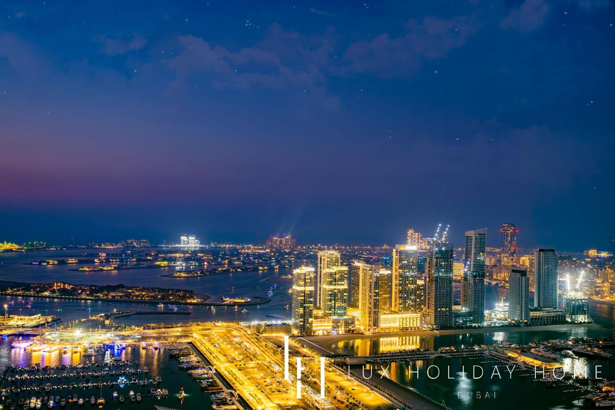 Lux - Lavish Suite With Full Palm Jumeirah View 1 ドバイ エクステリア 写真