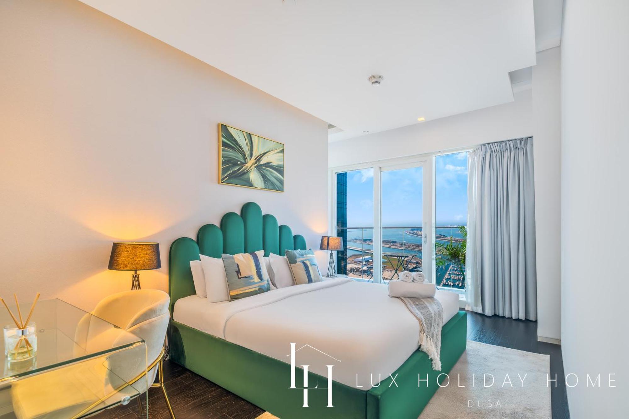 Lux - Lavish Suite With Full Palm Jumeirah View 1 ドバイ エクステリア 写真
