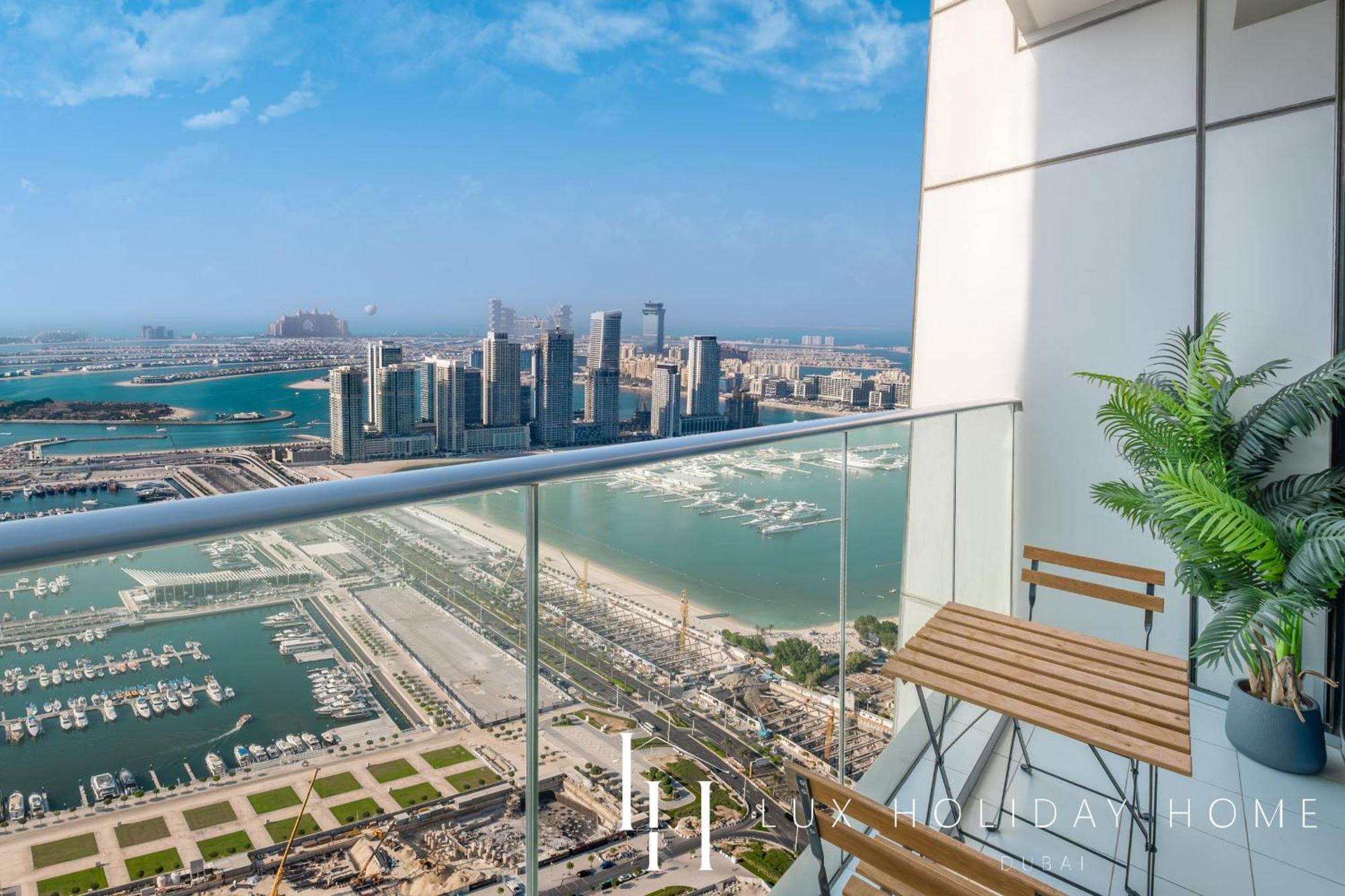 Lux - Lavish Suite With Full Palm Jumeirah View 1 ドバイ エクステリア 写真