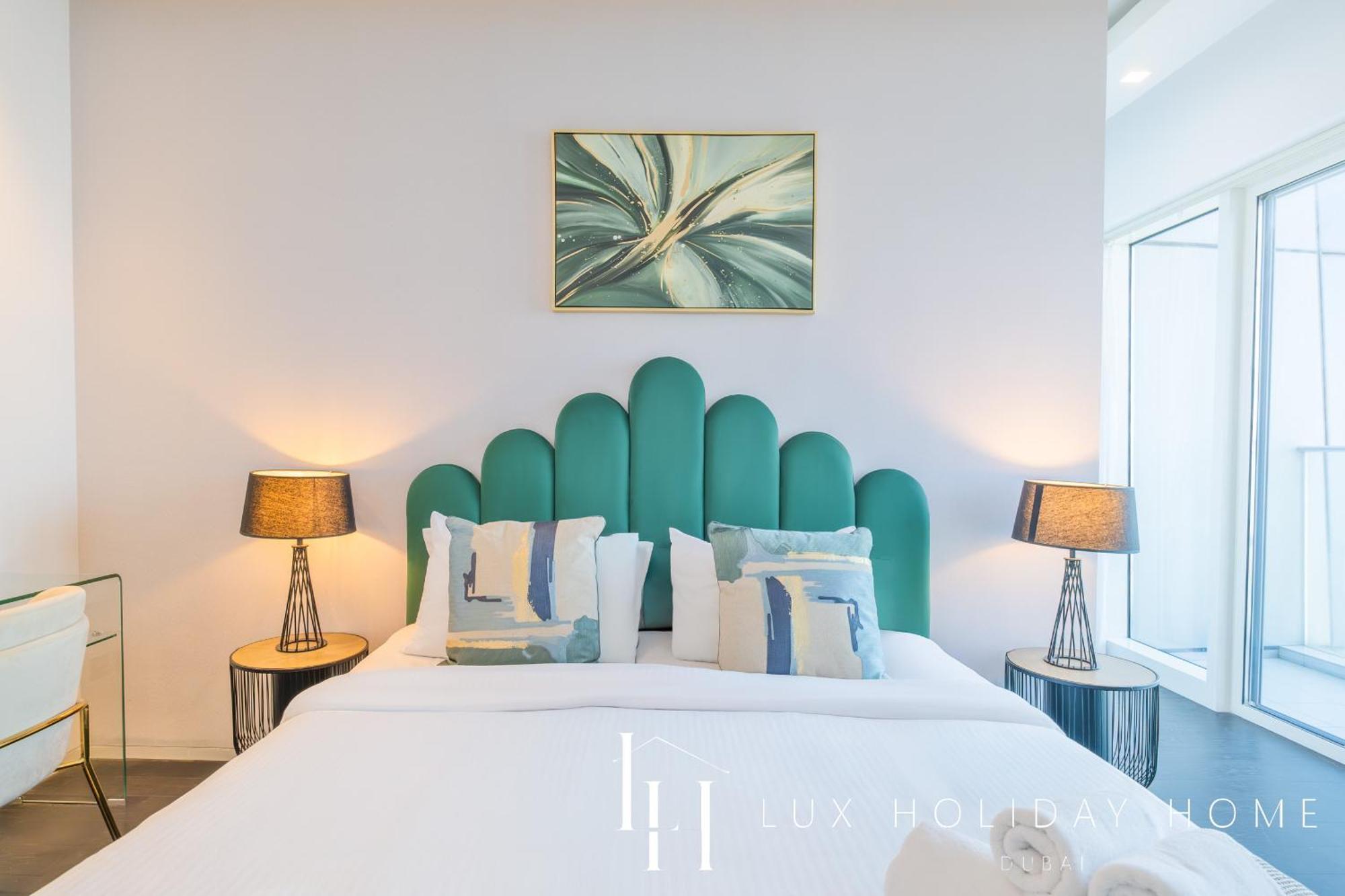 Lux - Lavish Suite With Full Palm Jumeirah View 1 ドバイ エクステリア 写真
